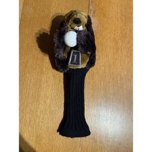 Caddy‎ Shack Theme Head Cover Gopher W/ Ball Golf Club Driver #1 Wood